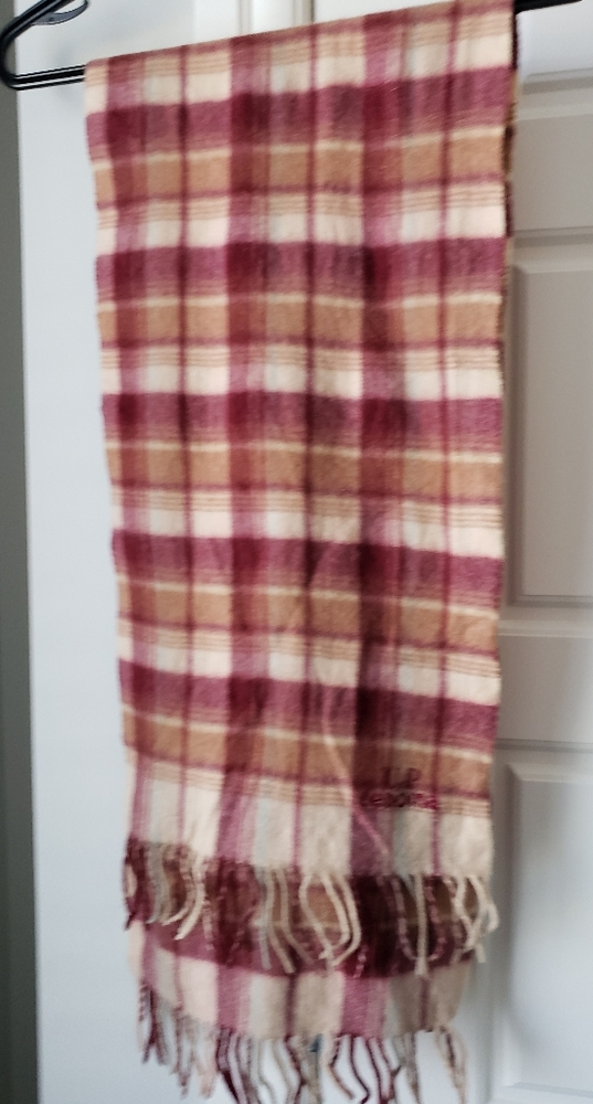 Renoma plaid scarf